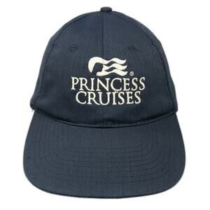 HitWear Princess Cruises Blue Baseball Cap One Size Strapback Embroidered Hat